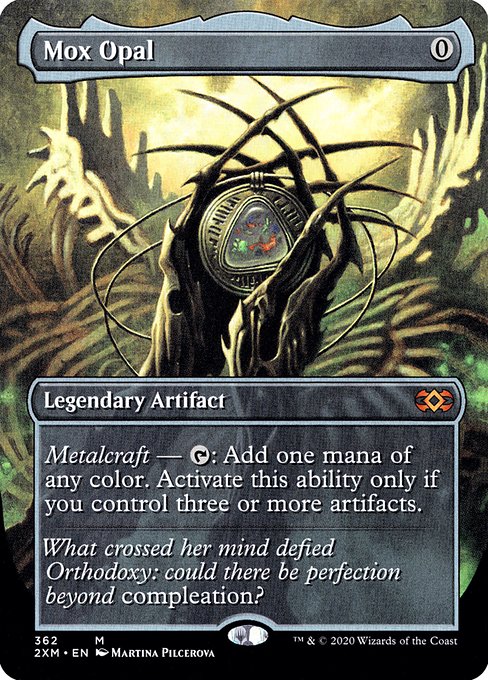 Mox Opal 362 Double Masters (2XM) [Foil] NM