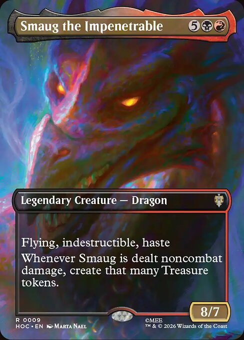 Smaug the Impenetrable 9 The Hobbit Eternal (HOC) [Nonfoil] NM