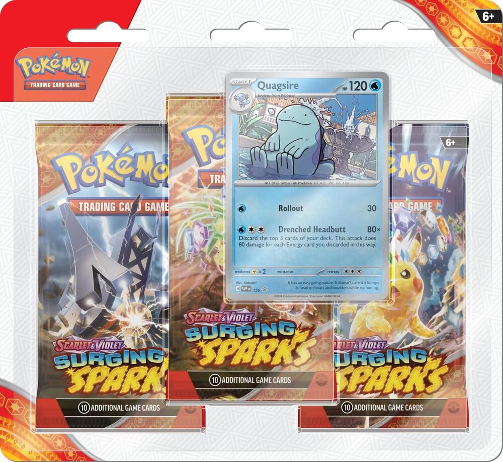 Surging Sparks 3 Pack Blister