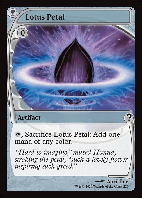Lotus Petal 226 Mystery Booster 2 (MB2) [Nonfoil] NM