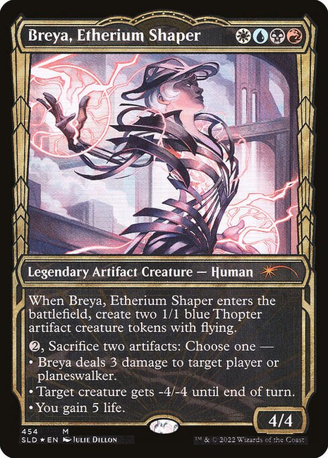 Breya, Etherium Shaper 454 Secret Lair Drop (SLD) [Foil] NM