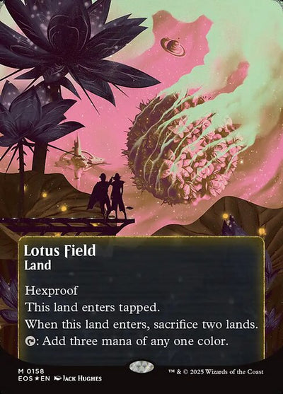 Lotus Field 158 Edge Of Eternities: Stellar Sights (EOS) [Galaxy Foil] NM