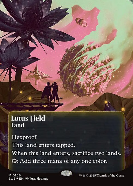 Lotus Field 158 Edge Of Eternities: Stellar Sights (EOS) [Galaxy Foil] NM