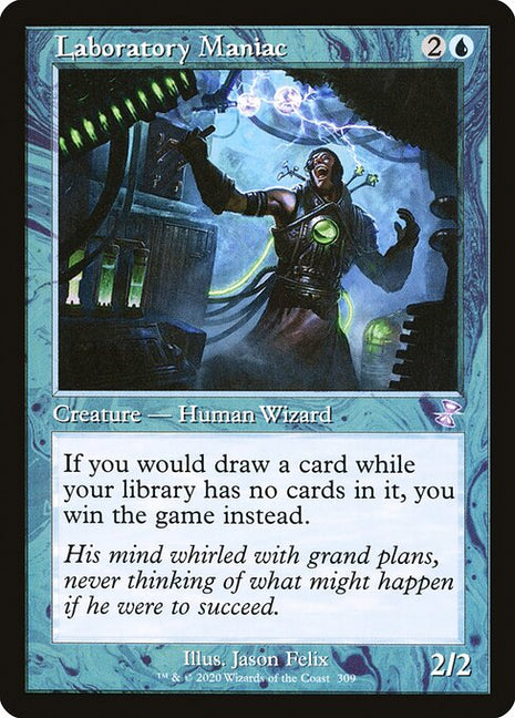 Laboratory Maniac 309 Time Spiral Remastered (TSR) [Foil] NM