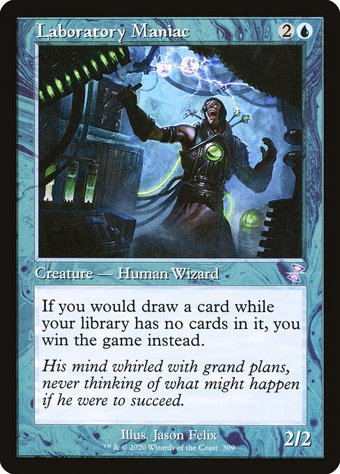 Laboratory Maniac 309 Time Spiral Remastered (TSR) [Foil] NM