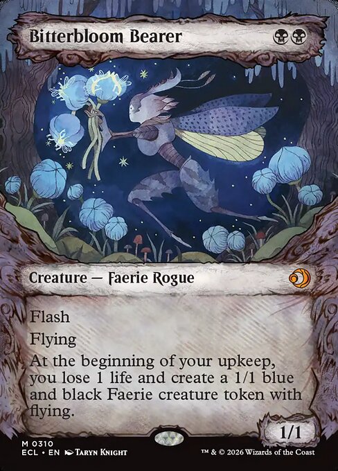 Bitterbloom Bearer 310 Lorwyn Eclipsed (ECL) [Foil] NM