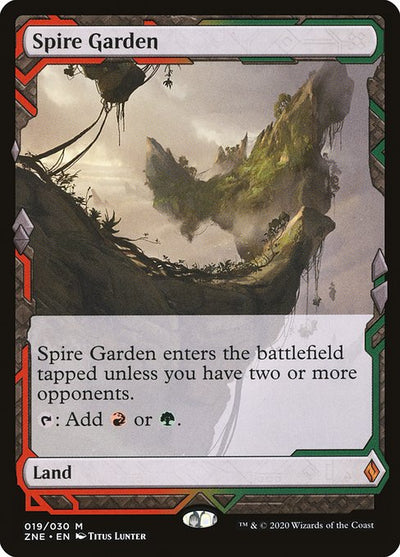 Spire Garden 19 Zendikar Rising Expeditions (ZNE) [Nonfoil] NM