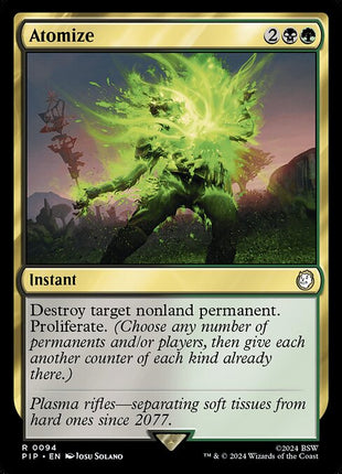 Atomize 94 Fallout (PIP) [Nonfoil] NM