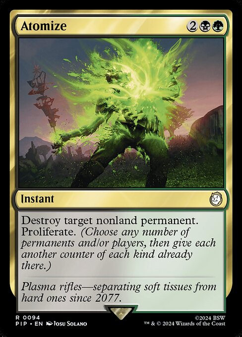 Atomize 94 Fallout (PIP) [Nonfoil] NM