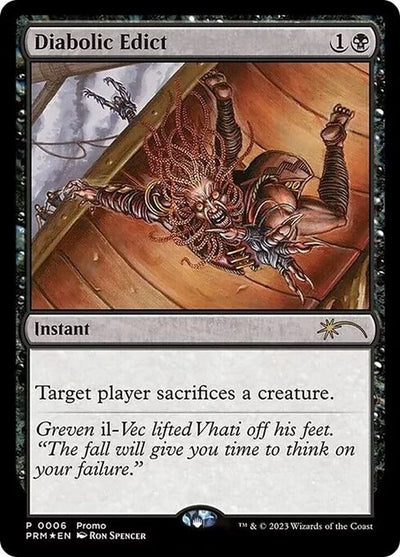 Diabolic Edict 20245 Media And Collaboration Promos (PMEI) [Foil] NM