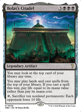 Bolas's Citadel 39 Mystery Booster 2 (MB2) [Nonfoil] NM