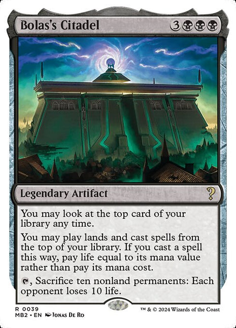 Bolas's Citadel 39 Mystery Booster 2 (MB2) [Nonfoil] NM