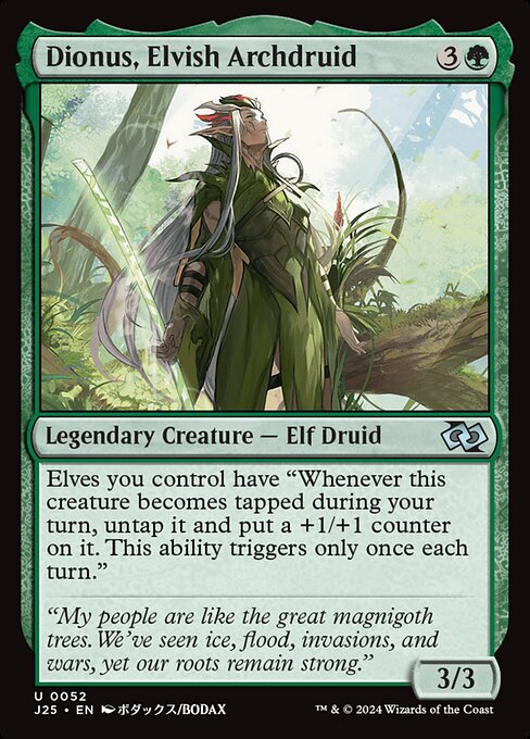 Dionus, Elvish Archdruid 52 Foundations Jumpstart (J25) [Nonfoil] NM