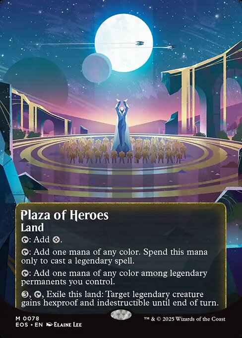 Plaza of Heroes 78 Edge Of Eternities: Stellar Sights (EOS) [Nonfoil] NM
