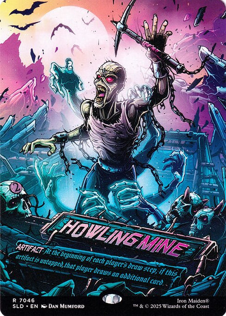 Howling Mine 7046 Secret Lair Drop (SLD) [Foil] NM
