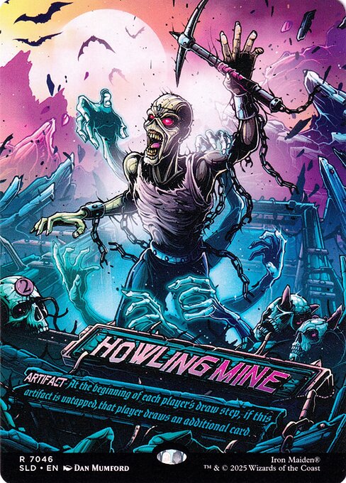 Howling Mine 7046 Secret Lair Drop (SLD) [Foil] NM
