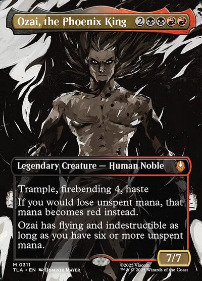 Ozai, the Phoenix King 311 Avatar: The Last Airbender (TLA) [Foil] NM
