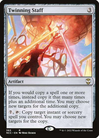 Twinning Staff 383 New Capenna Commander (NCC) [Nonfoil] NM