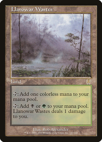 Llanowar Wastes 141 Apocalypse (APC) [Nonfoil] LP