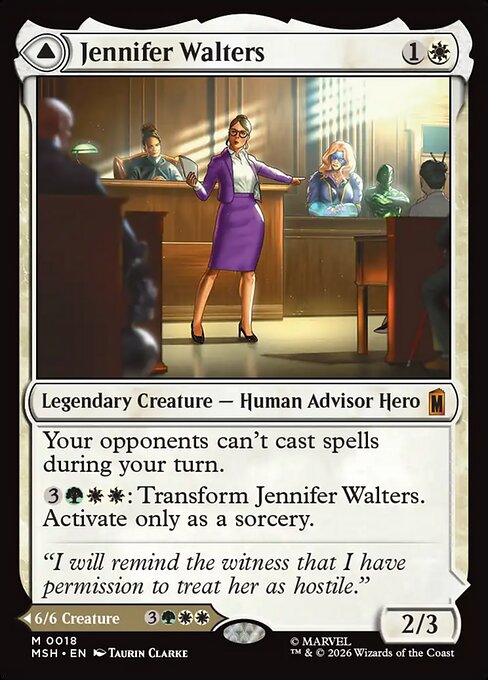Jennifer Walters // The Sensational She-Hulk 18 Marvel Super Heroes (MSH) [Nonfoil] NM