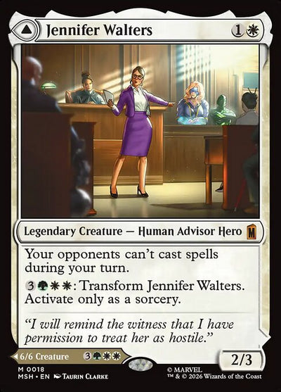 Jennifer Walters // The Sensational She-Hulk 18 Marvel Super Heroes (MSH) [Nonfoil] NM