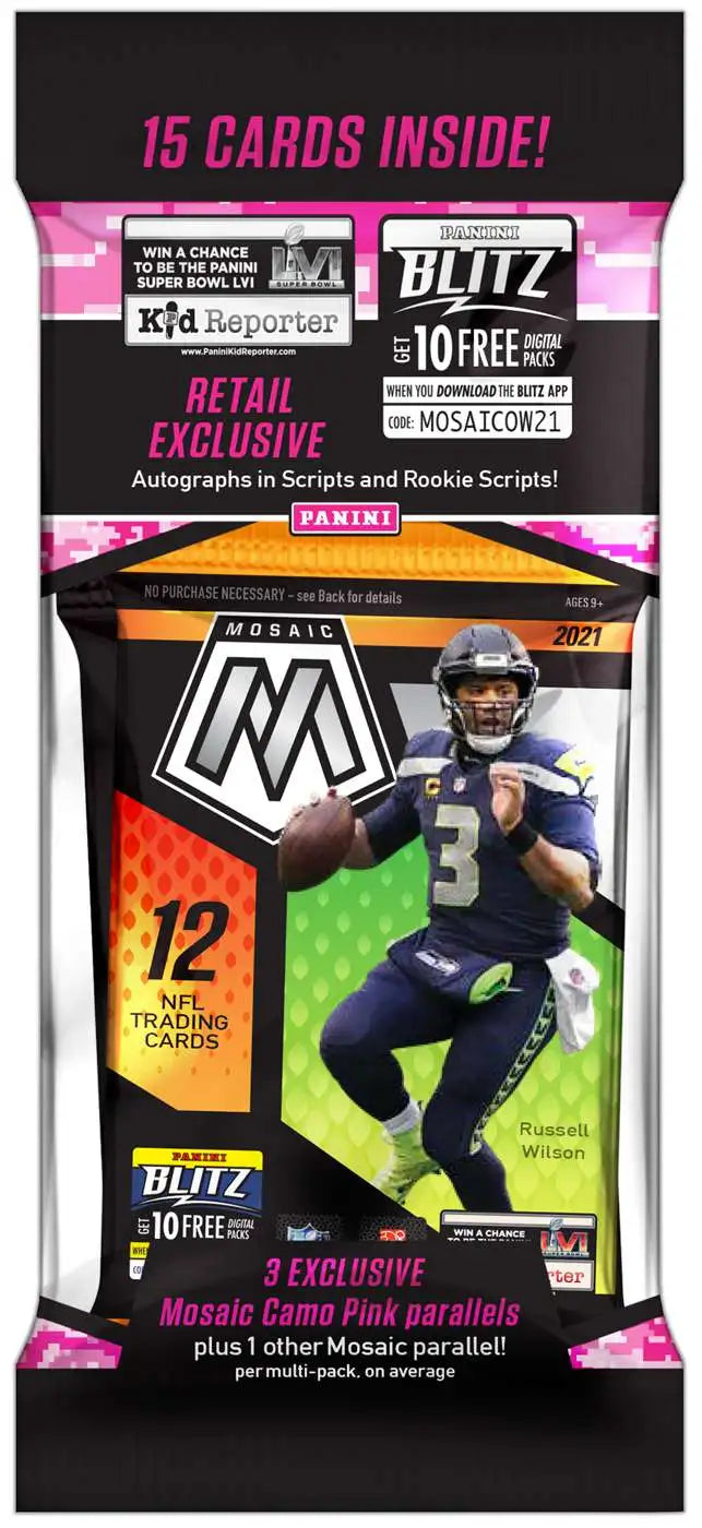 2021 Mosaic Football Value Pack