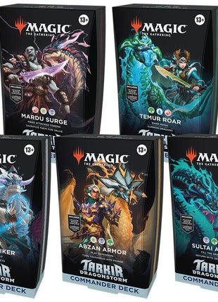 Tarkir Dragonstorm Commander Decks [5 Options]