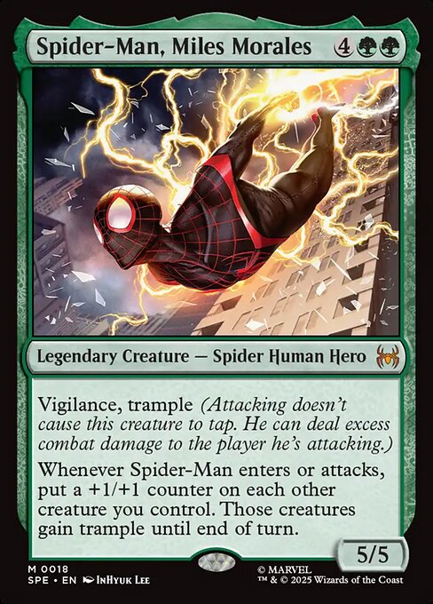 Spider-Man, Miles Morales 18 Marvel's Spider-Man Eternal (SPE) [Nonfoil] NM