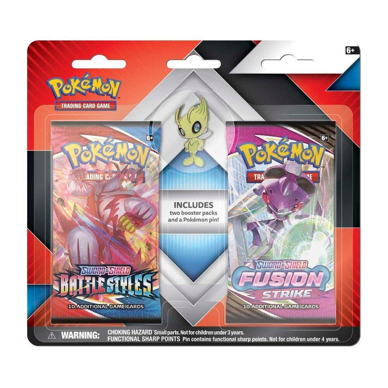 Celebi Pin Collection (Rebel Clash & Fusion Strike)