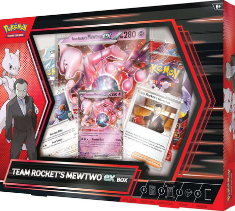 Team Rocket's Mewtwo ex Box *LIMIT 1*