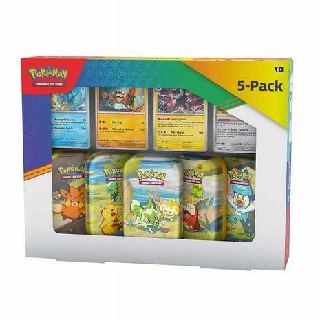 Paldea Friends Mini Tins 5-Pack
