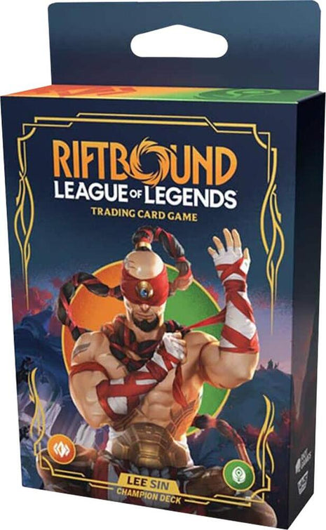 Lee Sin Riftbound Origins Champion Deck