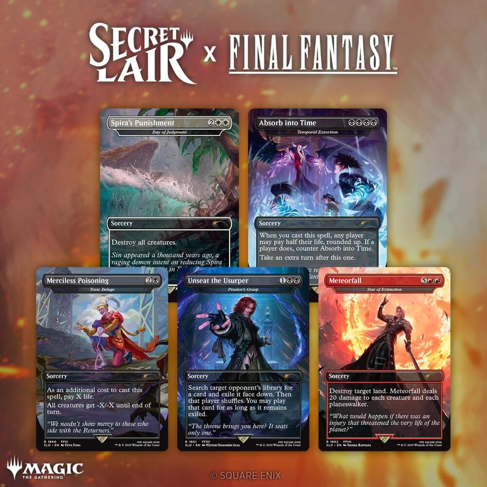 Secret Lair x Final Fantasy: Game Over