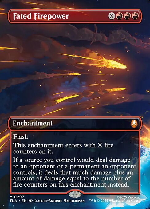 Fated Firepower 297 Avatar: The Last Airbender (TLA) [Nonfoil] NM