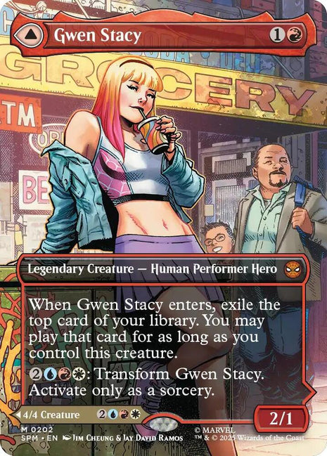 Gwen Stacy // Ghost-Spider 202 Marvel's Spider-Man (SPM) [Nonfoil] NM