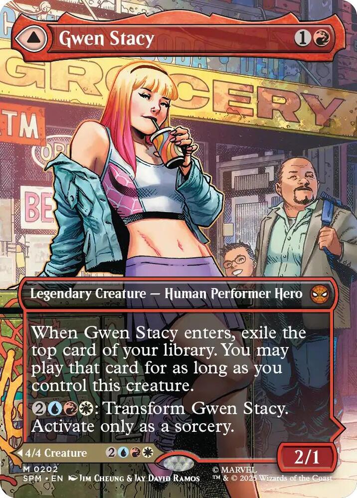 Gwen Stacy // Ghost-Spider 202 Marvel's Spider-Man (SPM) [Nonfoil] NM