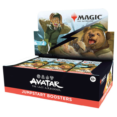 Avatar the Last Airbender Jumpstart Booster Display