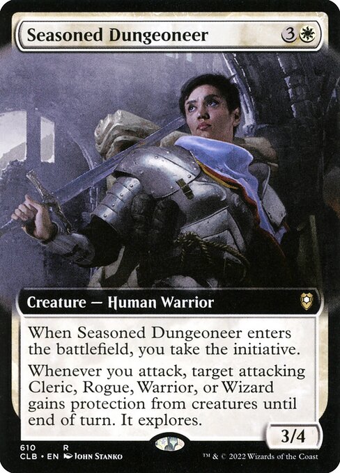 Seasoned Dungeoneer 610 Commander Legends: Battle For Baldur's Gate (CLB) [Nonfoil] NM