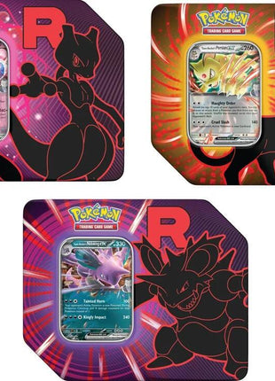 Team Rocket Tin Case [Various Pokemon] LIMIT 2 PP