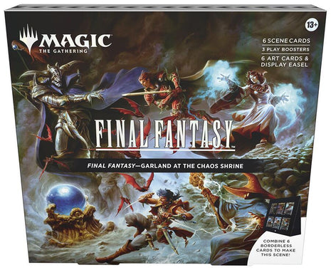 Final Fantasy Garland at the Chaos Shrine Scene Box