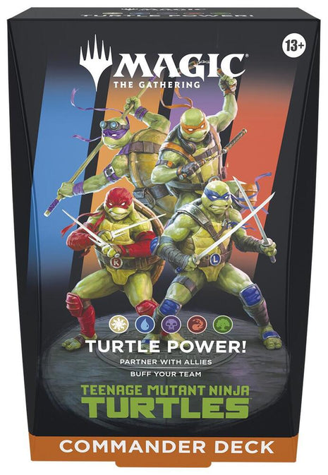 Teenage Mutant Ninja Turtles TMNT - Turtle Power! Commander Deck