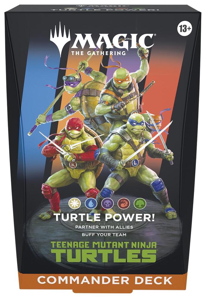 Teenage Mutant Ninja Turtles TMNT - Turtle Power! Commander Deck