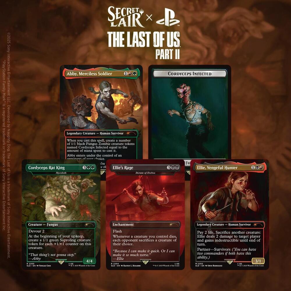 The Last of Us Part II: Path of Retribution Secret Lair