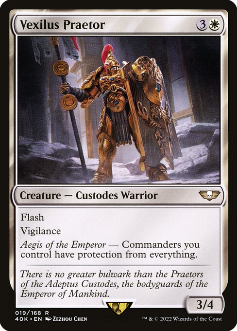 Vexilus Praetor 19 Warhammer 40,000 Commander (40K) [Nonfoil] NM