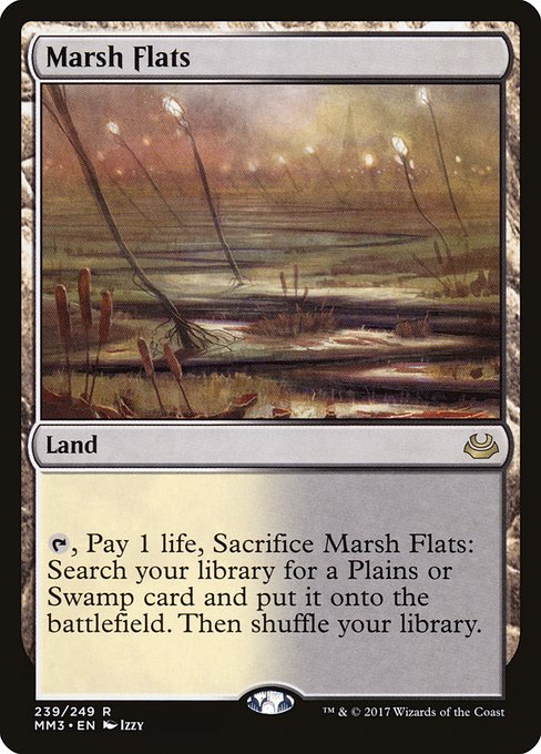 Marsh Flats 239 Modern Masters 2017 (MM3) [Nonfoil] LP