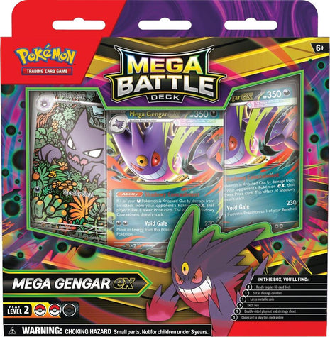 Mega Gengar ex Mega Battle Deck