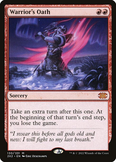 Warrior's Oath 130 Double Masters 2022 (2X2) [Foil] NM