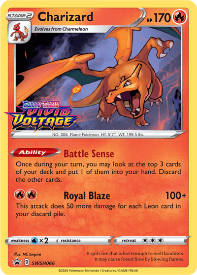 Charizard swsh066/ - Promo (SP) NM