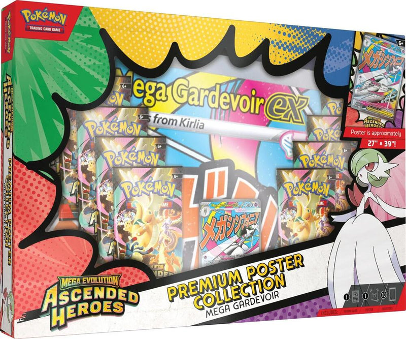 Pokemon Ascended Heroes Premium Poster Collection [Various Pokemon]