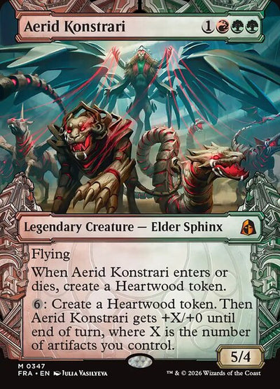 Aerid Konstrari 347 Reality Fracture (FRA) [Nonfoil] NM
